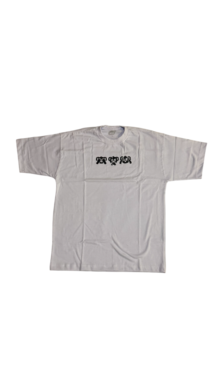 CAMISETA "SEE NO EVIL" BRANCA