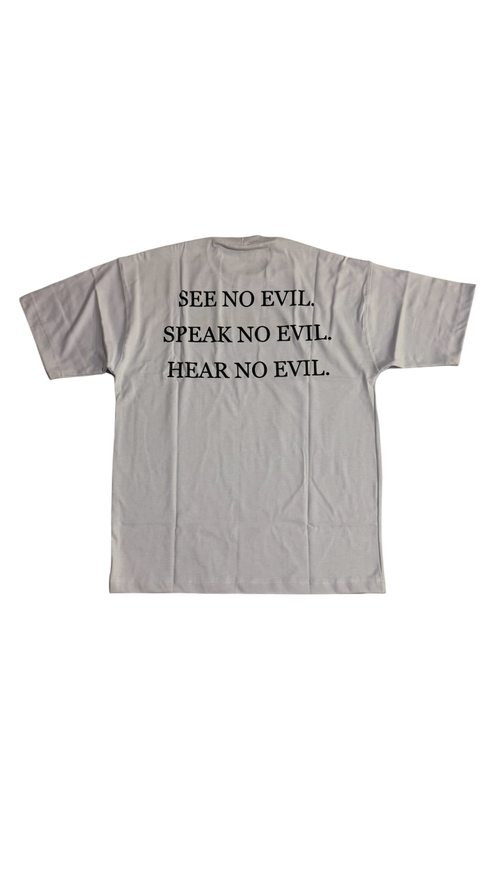 CAMISETA "SEE NO EVIL" BRANCA