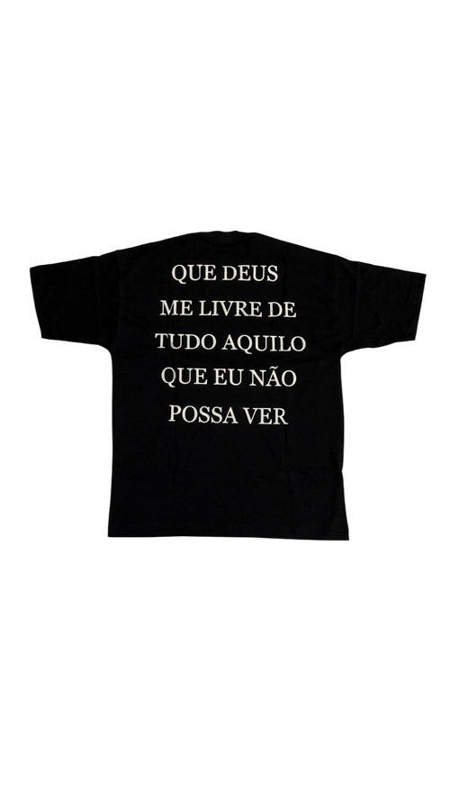 CAMISETA "QUE DEUS ME PROTEJA"