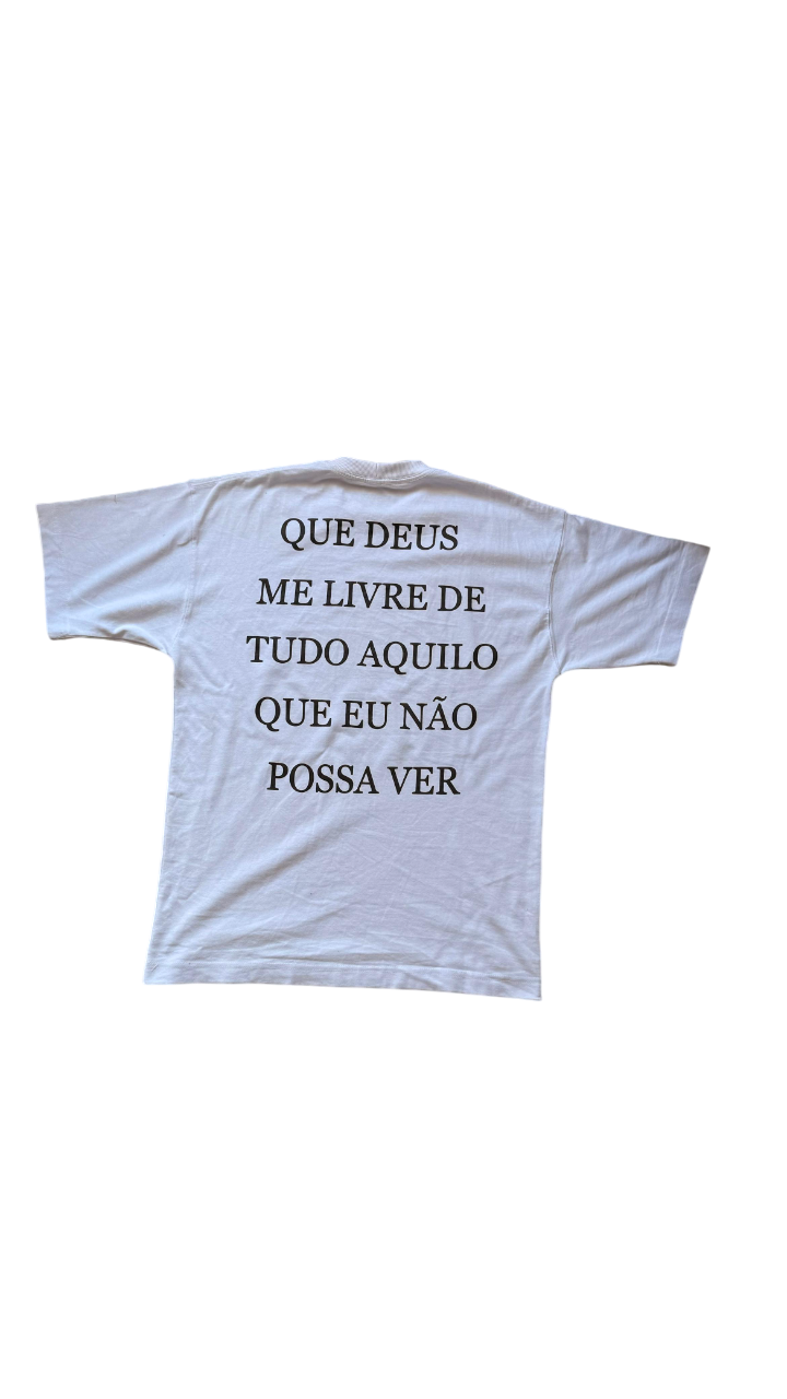 CAMISETA "QUE DEUS ME PROTEJA"