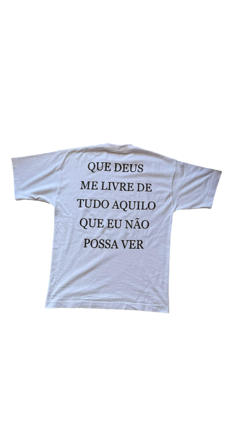 CAMISETA "QUE DEUS ME PROTEJA"
